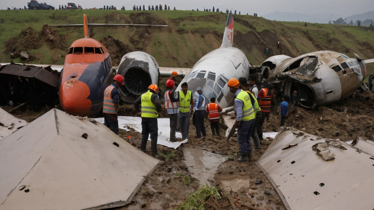 काठमांडू हवाई अड्डे पर विमान दुर्घटना: टेकऑफ के दौरान 18 की मौत